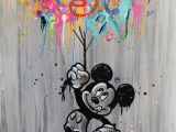 Mickey and Minnie Mouse Wall Murals Seaty Look Away 3