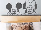 Mickey Minnie Mouse Wall Murals Cartoon Mickey Minnie Maus Tier Vinyl Wandtattoo Aufkleber Wandbild