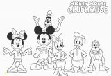 Mickey Mouse Clubhouse Coloring Pages Pdf Mickey Mouse Clubhouse Characters Printables