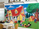 Mickey Mouse Clubhouse Mural Mickey Mouse Clubhouse Wall Decals Nursery Ideas Disney Mickey