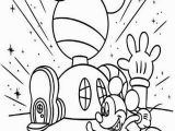 Mickey Mouse Clubhouse toodles Coloring Pages Mickey In Front His Clubhouse Coloring Page Kids Play