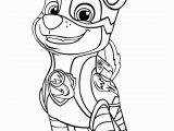 Mighty Pups Paw Patrol Coloring Pages Paw Patrol Mighty Pups Chase Coloring Pages Printable