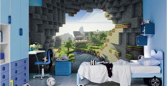 Minecraft Bedroom Wall Mural Bildergebnis Für Minecraft Tapete