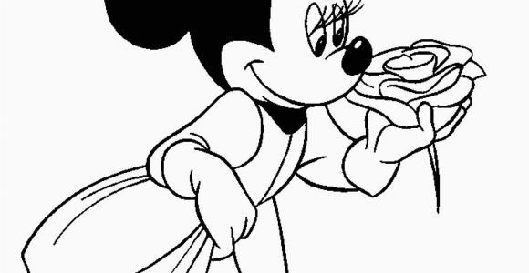 Minnie Mouse Coloring Pages Disney Princess and Prince Coloring Pages