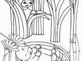 Miriam and Baby Moses Coloring Page Baby Moses Coloring Pages Coloring Home 8149