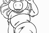 Miss Piggy Muppet Babies Coloring Pages the Muppets Miss Piggy Woman Coloring Pages