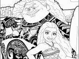 Moana Pages to Color This Beautiful Moana and Maui Coloring Page From Moana Coloring