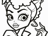 Monster High Coloring Pages Howleen Wolf Face Monster High Howleen Wolf Coloring Page
