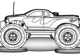 Monster Truck Coloring Pages Printable Free Free Printable Monster Truck Coloring Pages for Kids