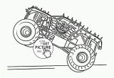 Monster Truck Coloring Pages Printable Free Monster Truck Max D Coloring Page for Kids Transportation