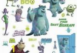 Monsters University Wall Mural Details About Disney Monsters Inc 31 Big Wall Decals Mike Sulley Boo Celia Room Decor Stickers