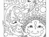 Moon and Stars Coloring Pages Difficult Coloring Pages for Adults