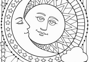 Moon and Stars Coloring Pages Wel E to Dover Publications Sun Moon and Stars Designs to Color