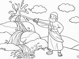 Moses and the Burning Bush Coloring Pages Moses Burning Bush Coloring Page Inspirational Moses Burning Bush