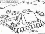 Moses and the Tabernacle Coloring Page Tabernacle Coloring Pages