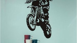 Motocross Wall Murals Motocross Wall Stickers 3d Hollow Out Motorcycle Vinyl Adhesive