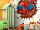 Movie themed Wall Murals 45 50cm 3d Spiderman Cartoon Movie Hreo Home Decal Wall Sticker for Kids Room Decor Child Boy Birthday Festival Gifts Wall Stickers Love Wall Stickers