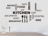 Mural Art Wall Stickers Us $1 08 Off Home Decor Kitchen Letter Removable Vinyl Wall Stickers Mural Decal Quotes Art Home Decor Wall Sticker Home Deco Mirror Au3 In Wall