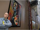 Mural Artist Wanted the Art Of Sam Prifogle New Library Exhibit to Highlight Local