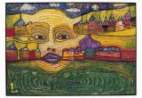 Mural Painter Wanted Paintings Hundertwasser Irinaland Sur Les Balkans 1969 I Wanted to