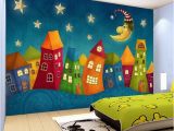 Murals for Boys Room Custom Wall Paper Cartoon Children Castle 3d Wall Murals Kids