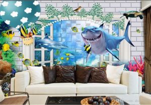 Murals Your Way Coupon Code 3d Wallpaper Custom Mural Shark 3d Outside the Underwater