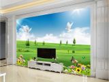 Murals Your Way Coupon Code Custom Any Size 3d Mural Wallpaper Green Grass original Flowers