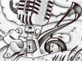 Music is My Life Coloring Pages Music is My Life Microphone Music Coloring Sheet