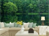 Nature Murals for Walls Home Fice Decor Mural Wall Papers 3d Nature Green forest Landscape