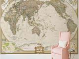 Nautical Map Wall Mural Us $9 4 Off Custom Wall Mural World Map Wallpaper Retro Nostalgia Nautical Route Bedroom Study Room 3d Stereo Bathroom Wallpaper In Wallpapers