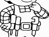 New Bob the Builder Coloring Pages Nice Bob the Builder Think Coloring Page