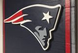 New England Patriots Wall Mural 3d New England Patriots Wooden Flag