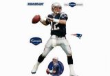 New England Patriots Wall Mural Amazon Fathead tom Brady New England Patriots Wall