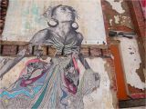 New orleans Wall Mural New York Street and Installation Artist Swoon Uses Humanity