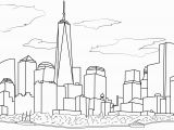 New York City Coloring Pages for Kids Paysage New York New York Adult Coloring Pages
