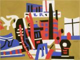 New York Mural Stuart Davis Stuart Davis 1938 New York Waterfront Albright Knox Art…