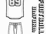 Nfl Jersey Coloring Pages 28 Collection Of Football Jersey Clipart Free
