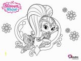 Nick Jr Shimmer and Shine Coloring Pages Shimmer and Shine Free Coloring Sheet Collection Of