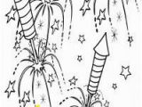 Night Sky Coloring Page Fireworks Coloring Pages for Kids