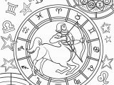 Night Sky Coloring Page Printable Coloring Pages Zodiac Signs – Pusat Hobi