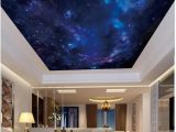 Night Sky Wall Mural wholesale Interior Ceiling 3d Wallpaper Custom Murals Wallpaper Fantasy Night Starry Sky Zenith Ceiling Mural Wall Paper for Walls 3d Sports Wallpaper