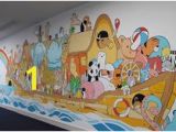 Noah S Ark Wall Mural Kit 8 Best Church Nursery Images