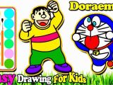 Nobita Coloring Pages to Print Draw Doraemon Nobita S Father Coloring