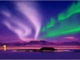 Northern Lights Wall Mural Aurora Borealis Washable Wall Mural • Pixers We Live to