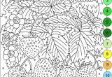 Number Coloring Pages for Adults Nicole S Free Coloring Pages Color by Numbers