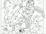 Ocean Scenes Coloring Pages Realistic Sea Turtle Coloring Pages for Adults