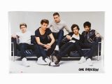 One Direction Wall Mural E Direction Sitting On Couch Poster