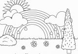 Online Spring Coloring Pages Free Printable Rainbow Coloring Pages for Kids