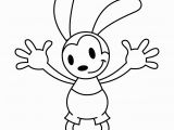 Oswald the Lucky Rabbit Coloring Pages Coloring Page Oswald