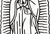 Our Lady Of Guadalupe Coloring Page Our Lady Guadalupe Coloring Page Coloring Home